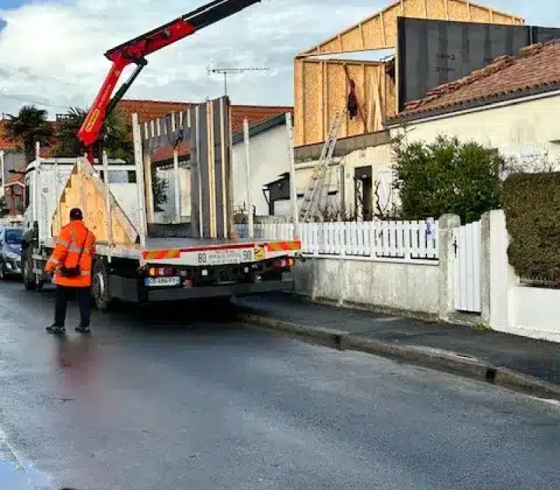 Réalisation de charpente et ossature bois par Conception Bois 17, charpentier à La Rochelle